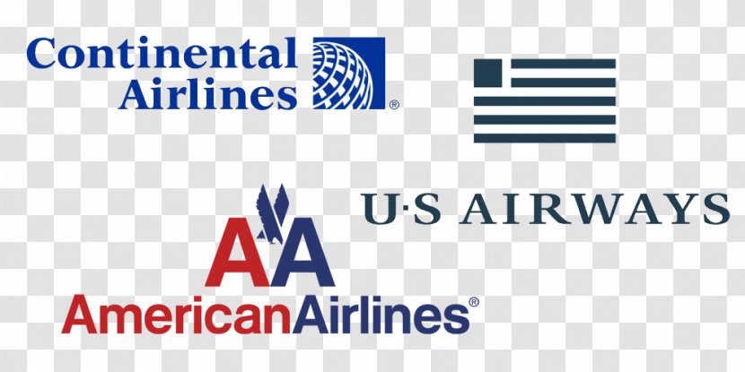 Logo The New American Airlines - Area - Flight Booking Transparent PNG