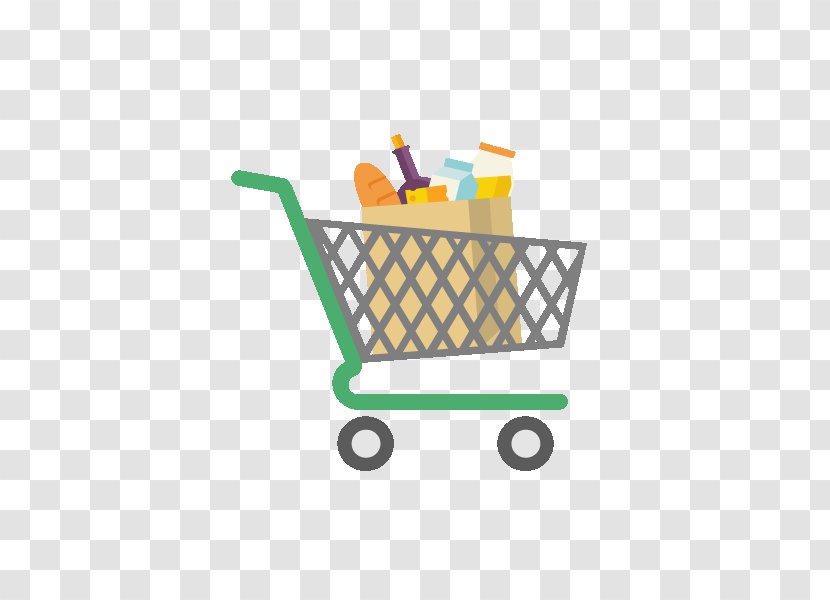 Shopping Cart Flat Design Clip Art - Shadow Transparent PNG