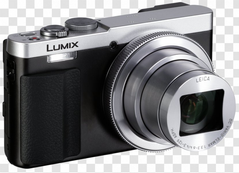 Digital SLR Panasonic LUMIX DMC-ZS50 Camera Lens Point-and-shoot - Cameras Transparent PNG