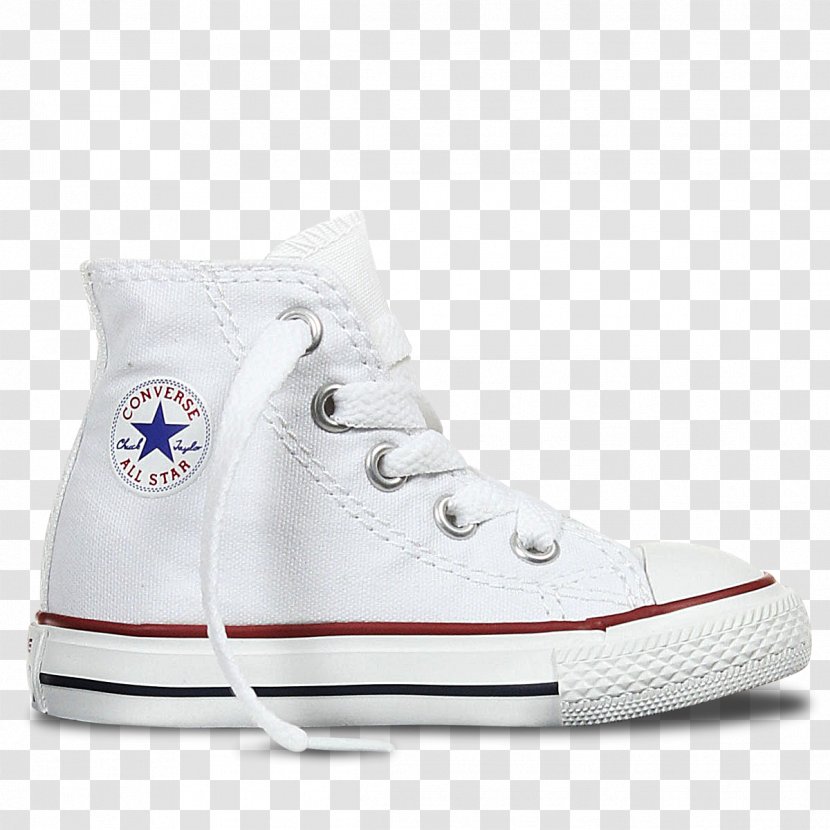 Chuck Taylor All-Stars High-top Converse Shoe White - Sportswear - Baby Boy Shoes Transparent PNG