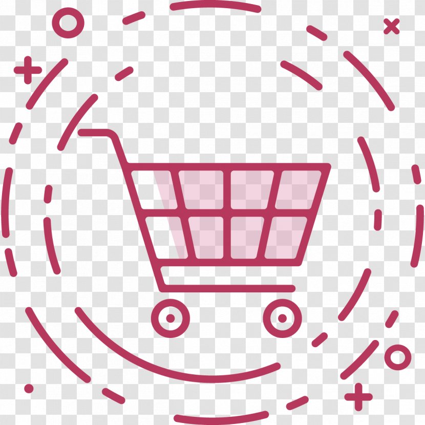Shopping Cart Vector Graphics Illustration - Area Transparent PNG