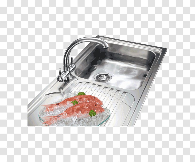 Faucet Handles & Controls Sink Kitchen Franke Stainless Steel - Ceramic Transparent PNG