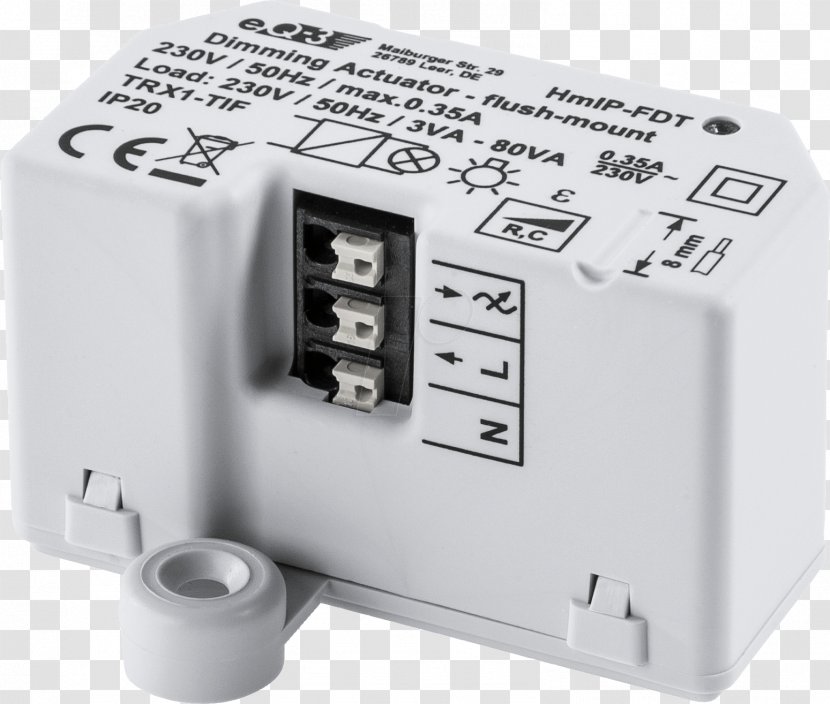Dimmer Home Automation Kits EQ-3 AG Electrical Switches Sensor - Electronics Accessory - Homematic-ip Transparent PNG