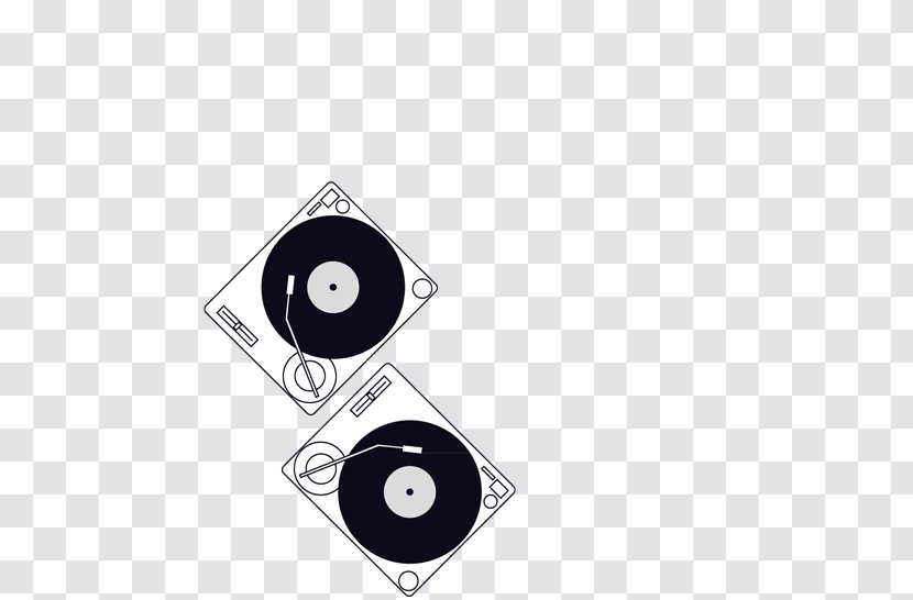 Brand Circle Logo Angle - Turntable Dj Transparent PNG