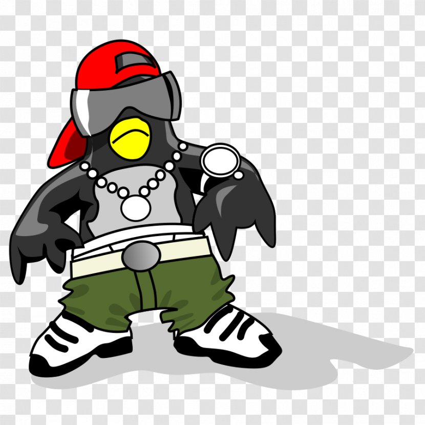 Penguin Hip Hop Hip-hop Dance - Cartoon - Penguins Transparent PNG