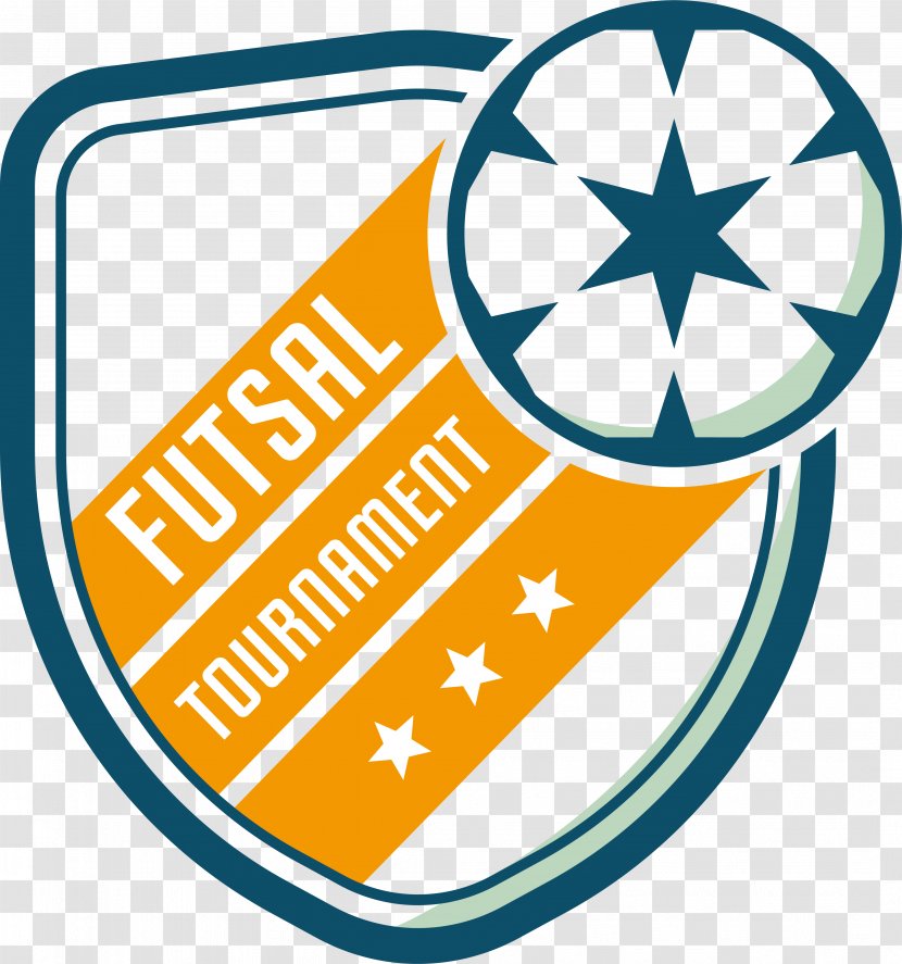 Futsal Football Sport Illustration - Symbol - Label Design Transparent PNG