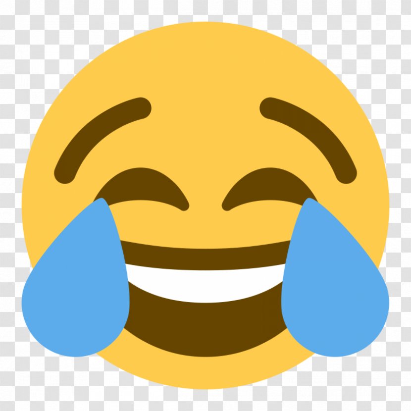 Face With Tears Of Joy Emoji Laughter Crying Emoticon - Sticker - Angry Transparent PNG