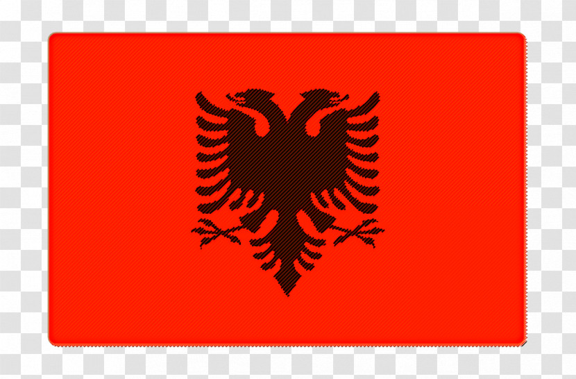 International Flags Icon Albania Icon Transparent PNG