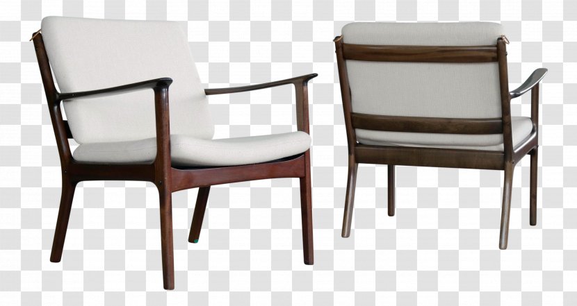 Chair Armrest Garden Furniture - Mahogany Transparent PNG