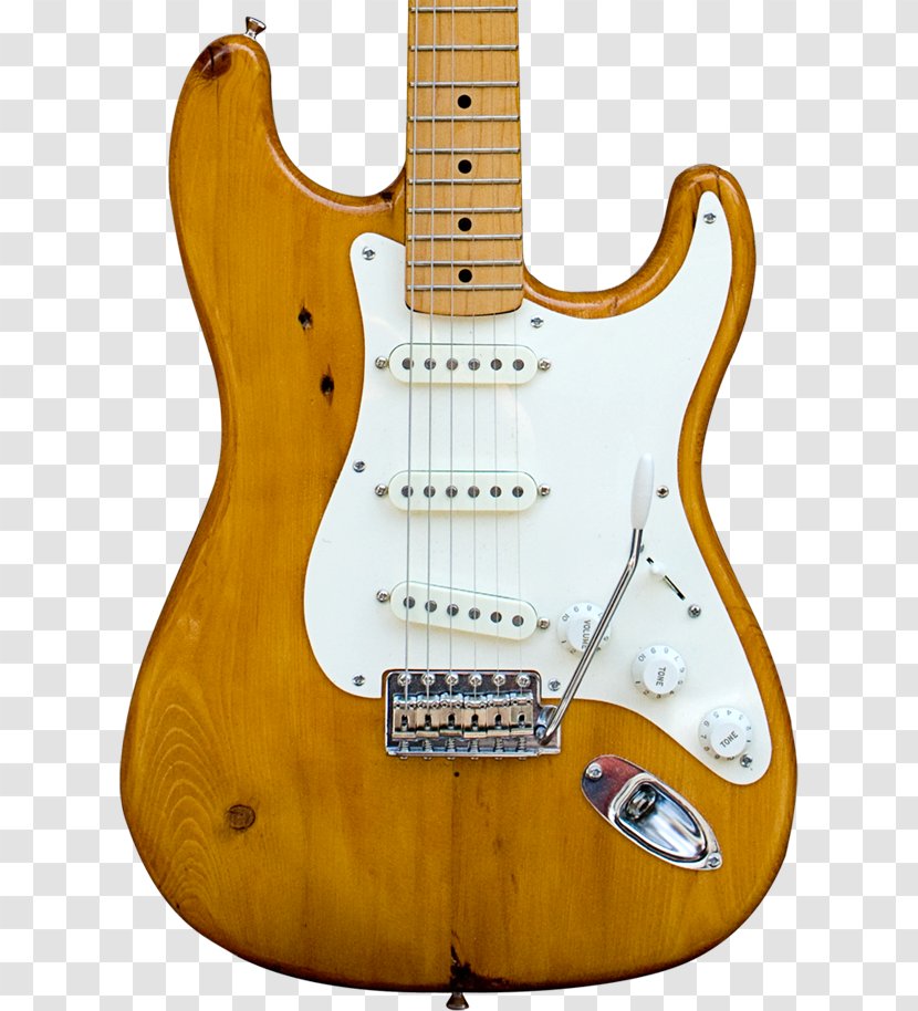 Fender Stratocaster Musical Instruments Corporation Custom Shop Electric Guitar Solid Body - Pine Board Transparent PNG