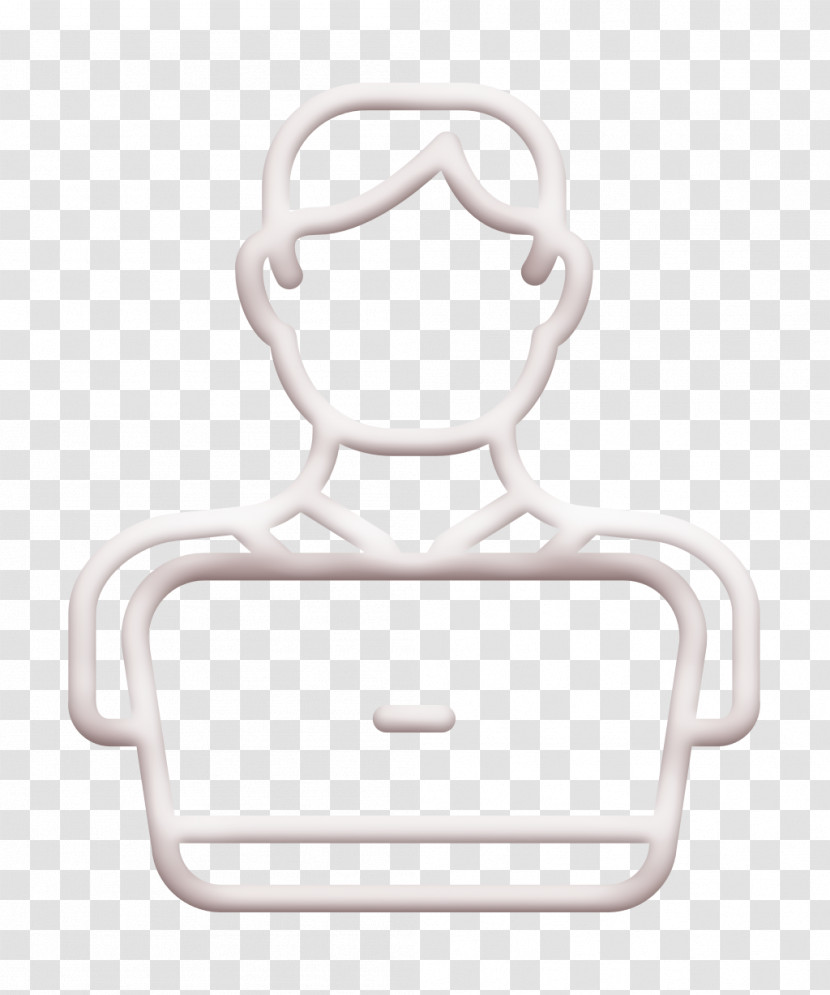 Laptop Icon Project Management Icon Working Icon Transparent PNG