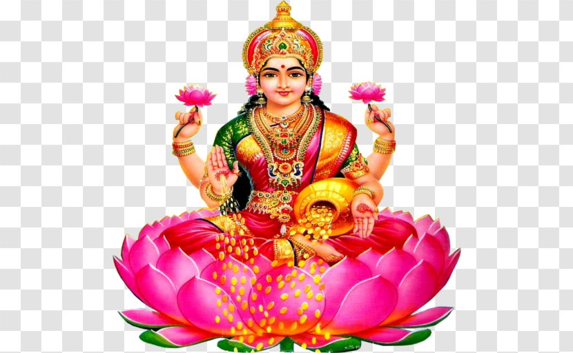 Lakshmi Devi Wealth Goddess Vishnu - Mantra Transparent PNG