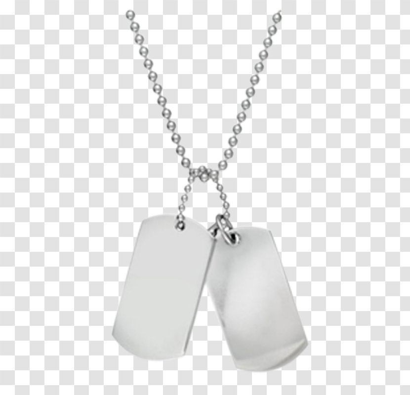 Earring Dog Tag Jewellery Charms & Pendants Necklace - NECKLACE Transparent PNG
