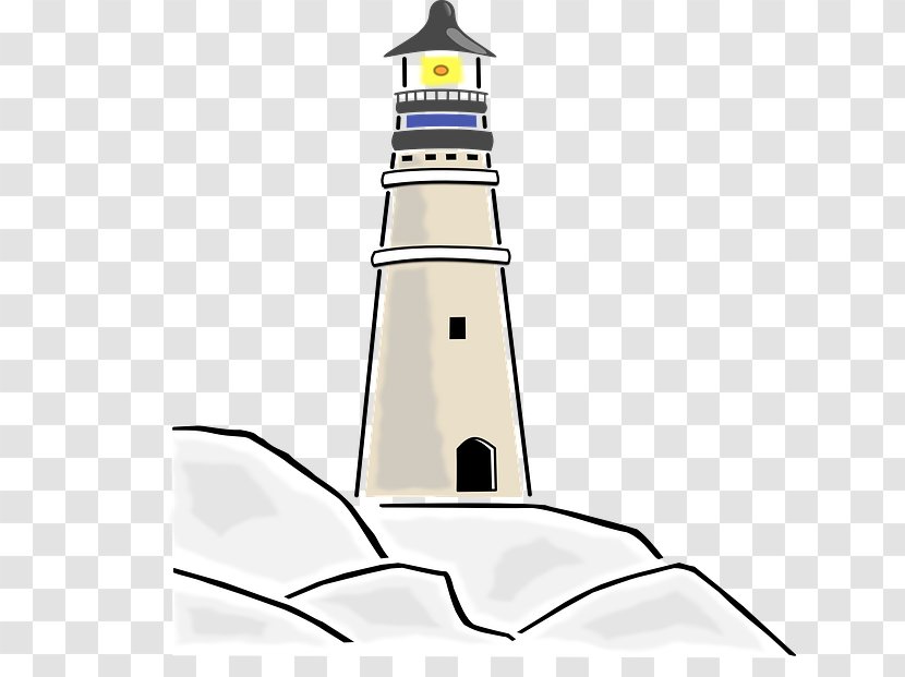 Cape Hatteras Lighthouse Tower Clip Art - Vinner Transparent PNG