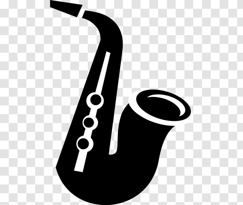 Product Design Clip Art Brand Logo - Monochrome Photography - Saxophone Transparent PNG