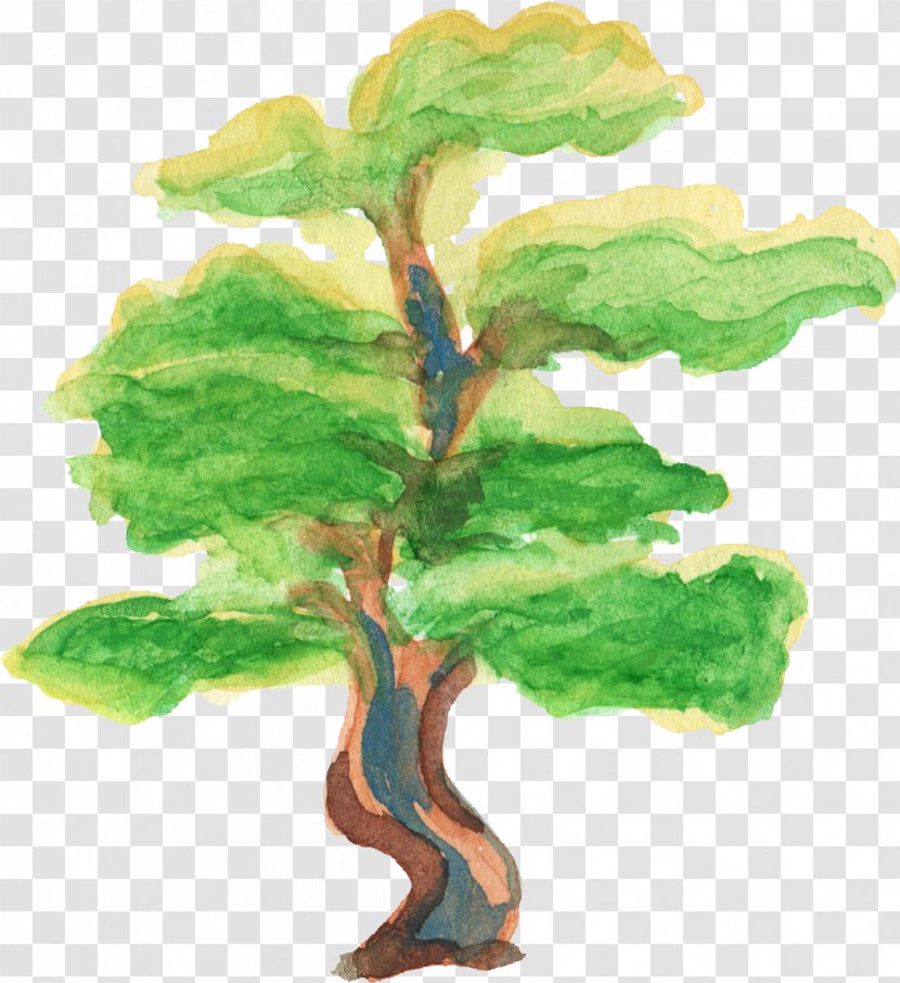 Tree Watercolor Painting - Blog Transparent PNG