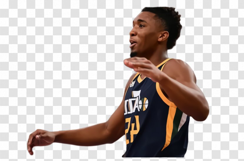 Donovan Mitchell Basketball Player - Gesture Ball Transparent PNG