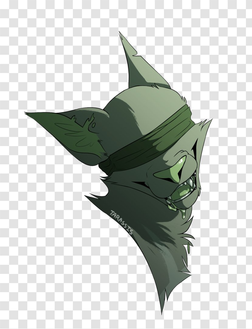 Green Leaf Character Transparent PNG