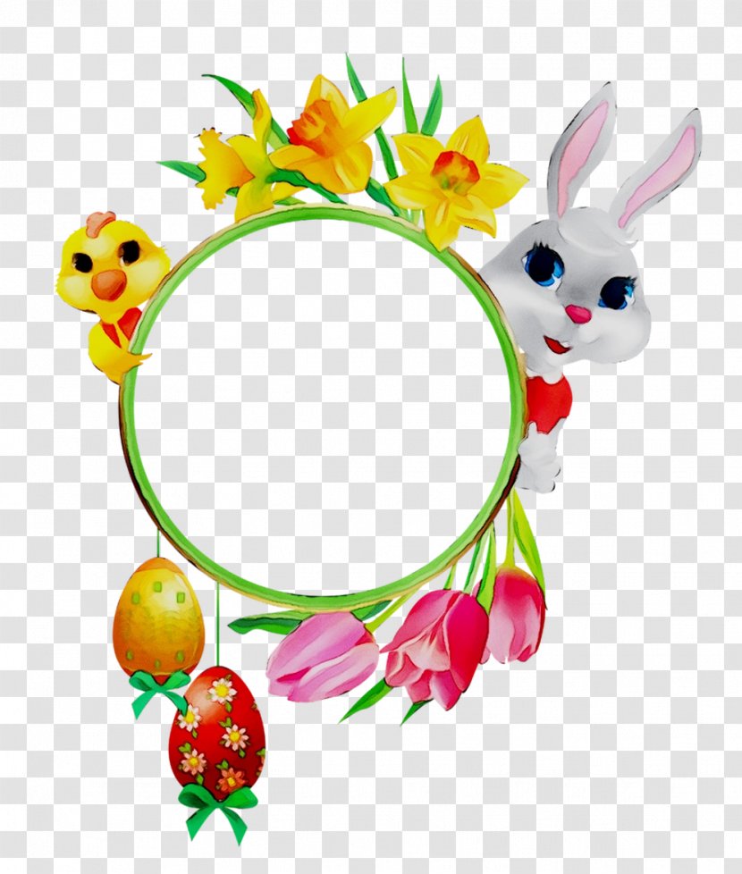Easter Bunny Toy Cut Flowers Infant - Animal Transparent PNG