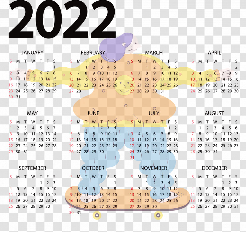 Calendar System Calendar Year Annual Calendar 2022 Calendar Transparent PNG