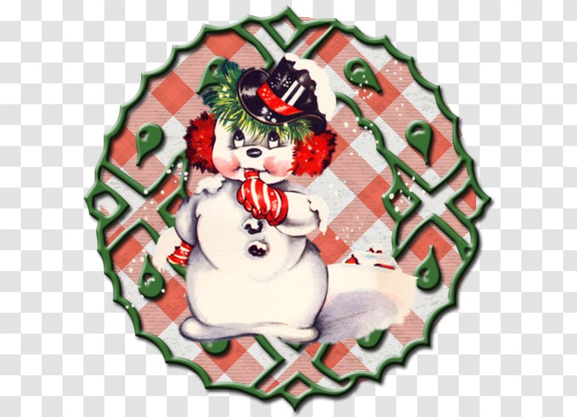 Christmas Ornament Decoration Snowman Food - Creative Wreath Transparent PNG
