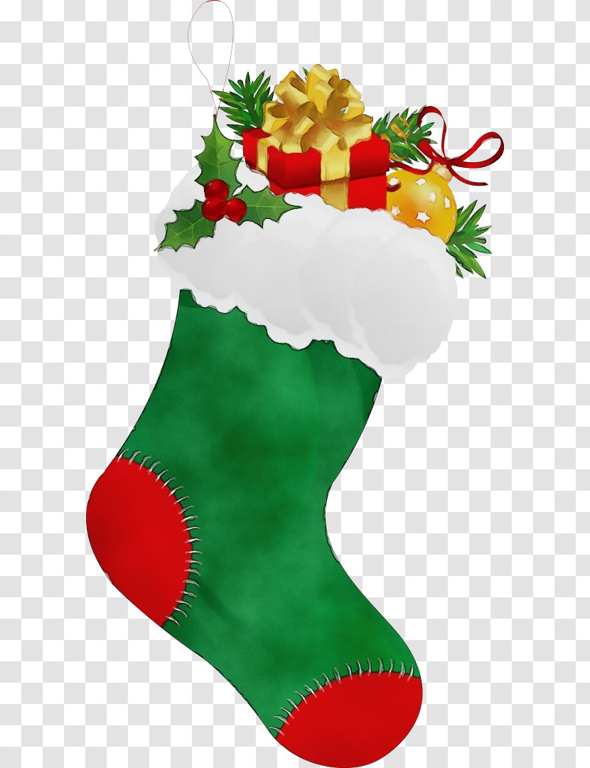 Christmas Stocking Transparent PNG