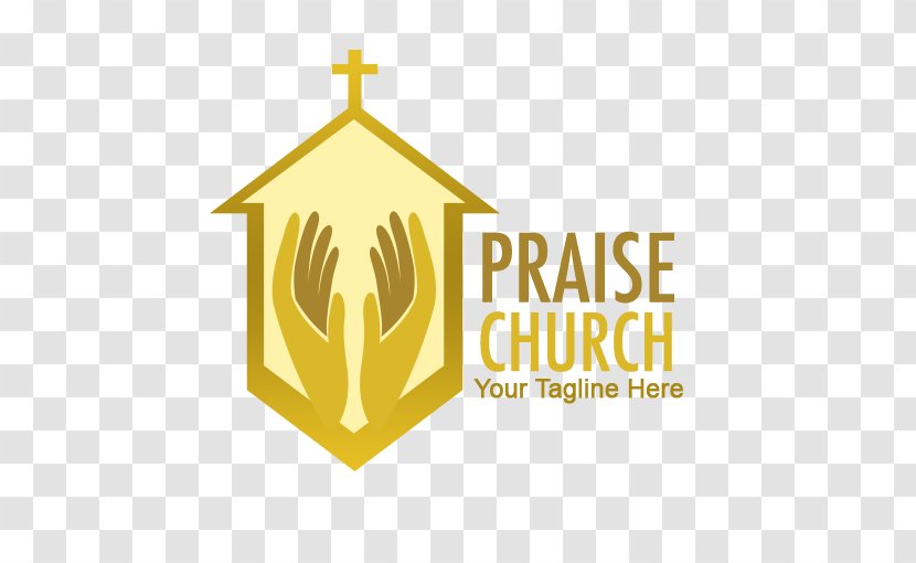 Logo Christian Church Tabernacle Christianity - Yellow - Worship Transparent PNG