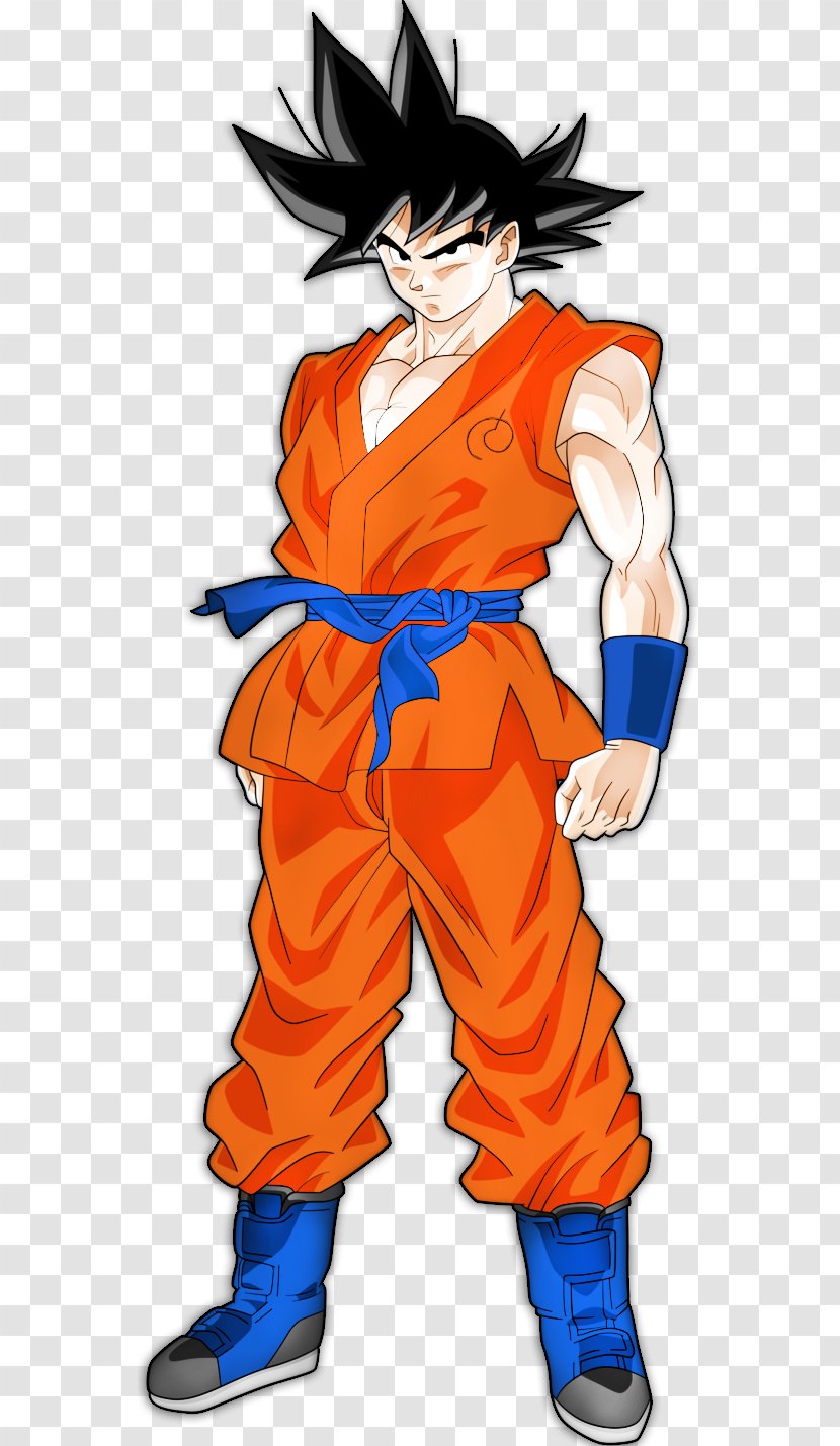 Goku Trunks Majin Buu Frieza Vegeta - Watercolor Transparent PNG