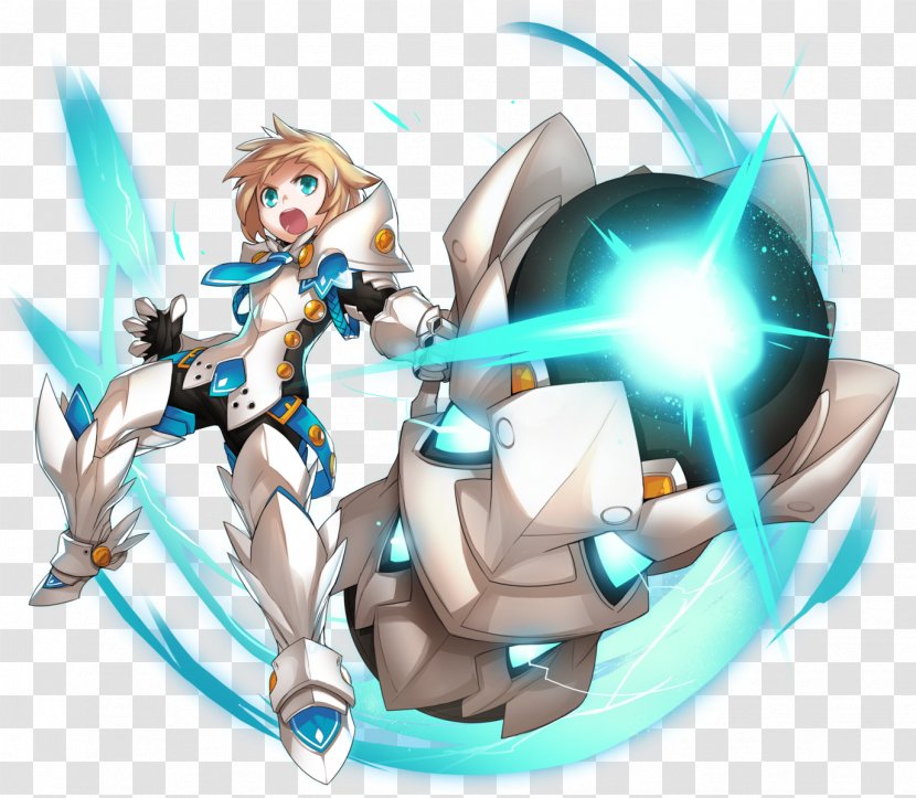 Elsword Skill Elesis Character - Watercolor - Cannon Transparent PNG