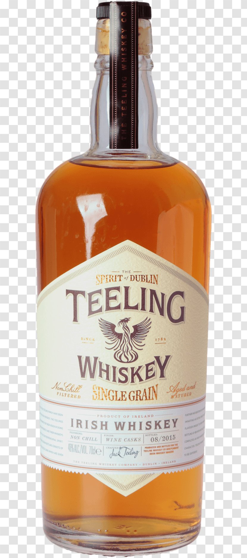 Tennessee Whiskey Irish Grain Whisky Teeling Distillery - Dessert Wine Transparent PNG