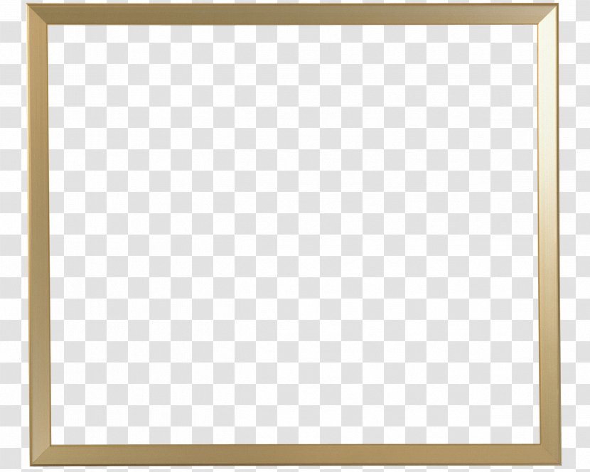 Picture Frame Area Square, Inc. Pattern - Rectangle - Gold Transparent PNG