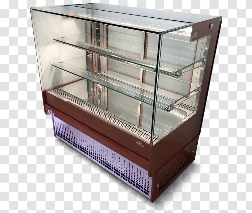 Display Case Glass Industry Equipos De Refrigeración Furniture - Stainless Steel Transparent PNG