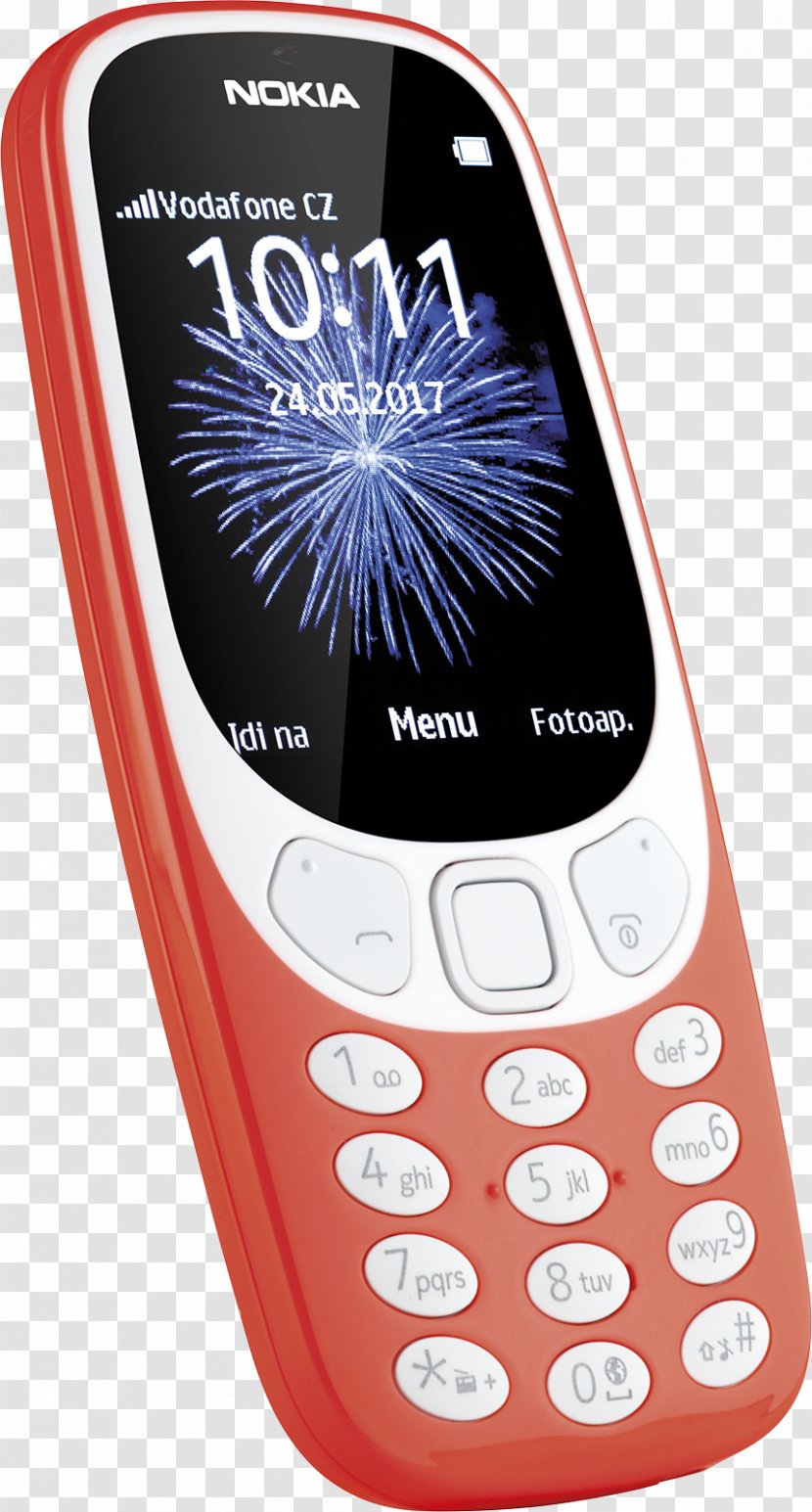 Feature Phone Nokia 3310 (2017) 諾基亞 - Communication Device Transparent PNG