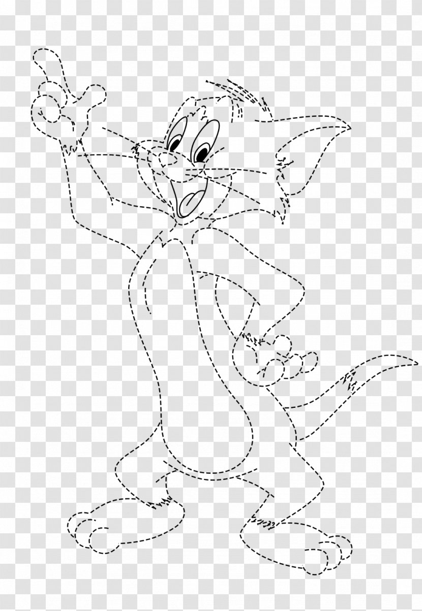 Tom Cat Jerry Mouse Drawing And Sketch - Watercolor Transparent PNG
