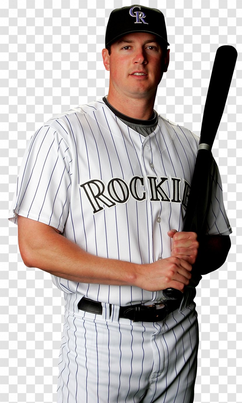Larry Walker Baseball Uniform Colorado Rockies Positions Jersey - Neck Transparent PNG