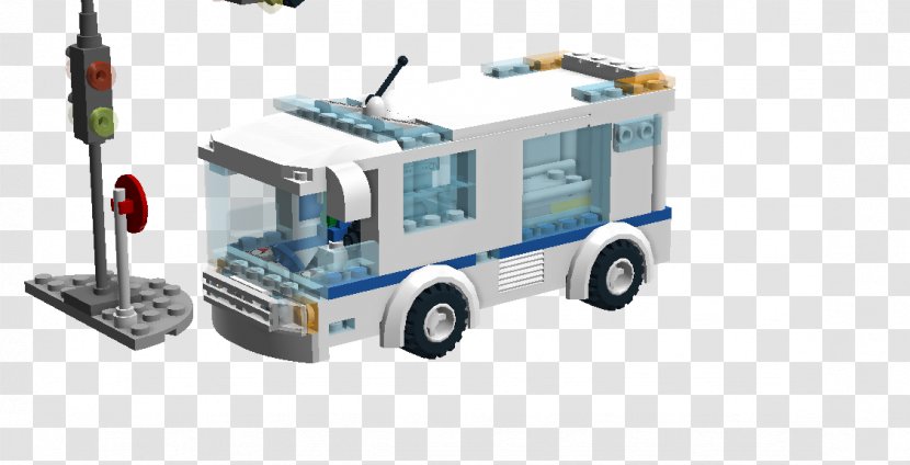 Lego City Starter Set Motor Vehicle Ideas - LEGO Ambulance Transparent PNG