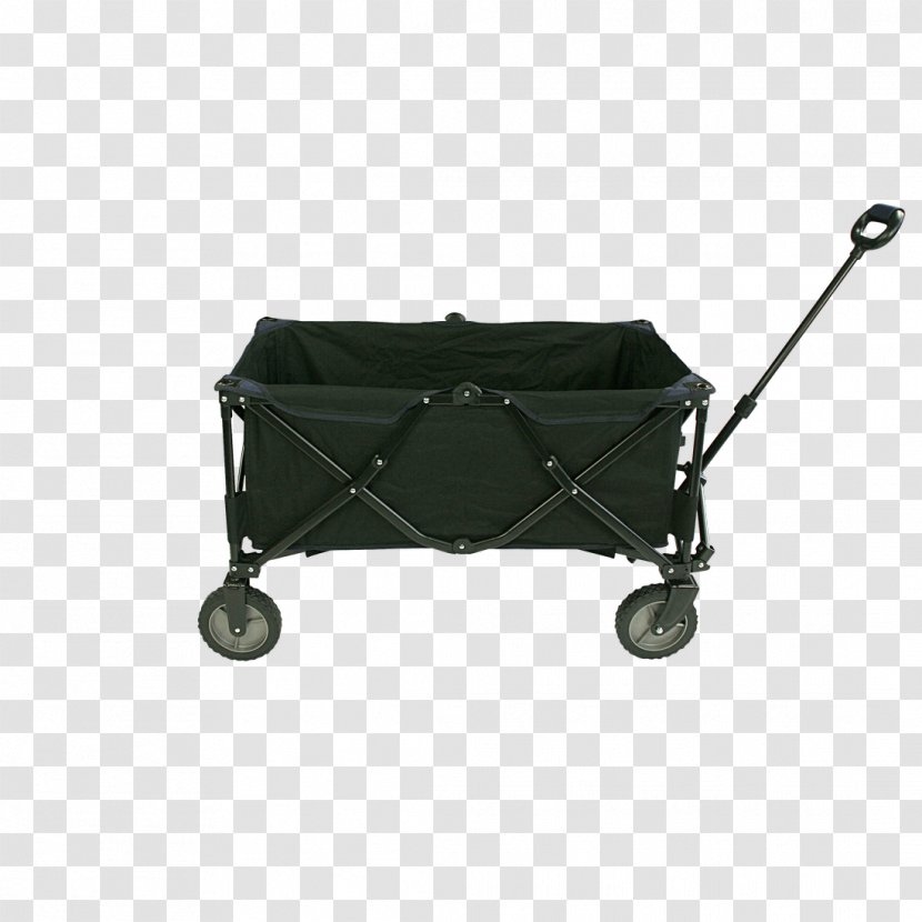Shopping Cart Trolley Folding Chair Wagon - Black Transparent PNG