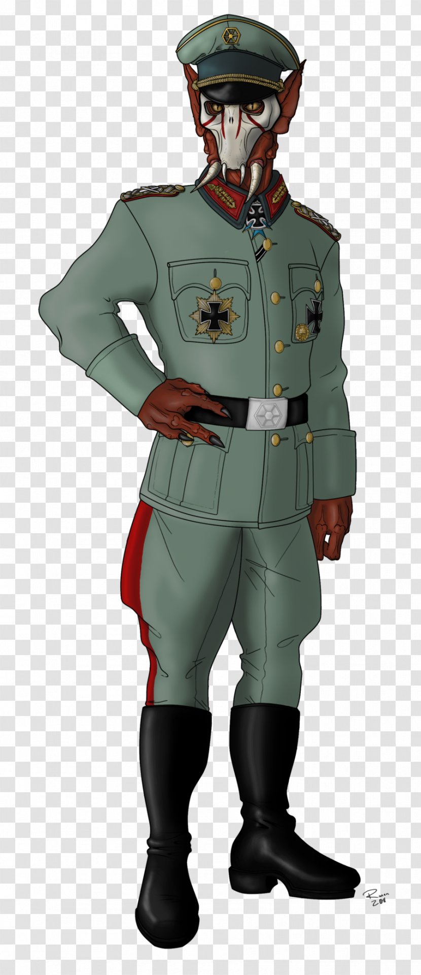 General Grievous Character Infantry Military Uniform Grenadier - Marykate Olsen - JAI Transparent PNG