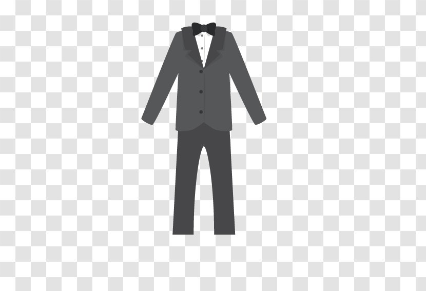 Tuxedo Bridegroom Wedding Dress Suit - Bride - Groom Transparent PNG
