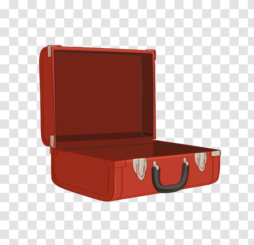 Suitcase Travel Baggage - Trunk Transparent PNG
