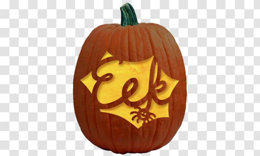Cartoon Halloween Pumpkin - Stencil - Art Smile Transparent PNG