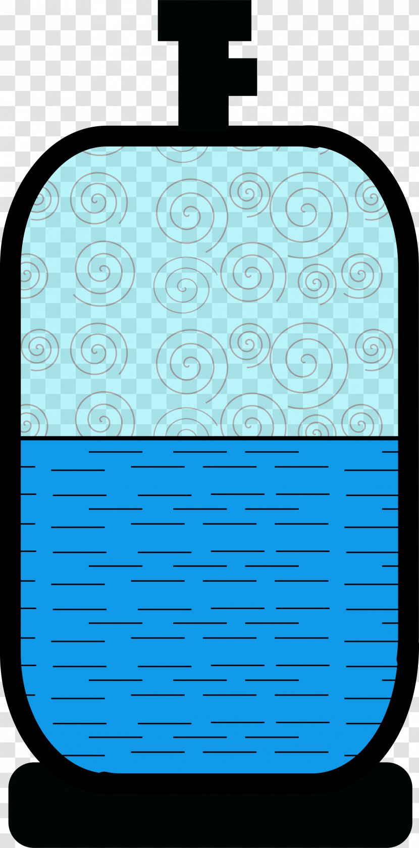 Gas Cylinder Teilchenmodell Clip Art - Particle Transparent PNG