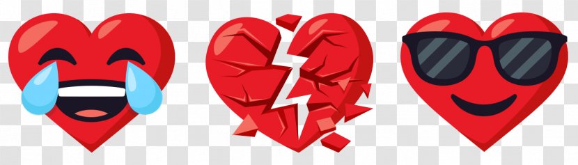 Broken Heart Love Emoji Symbol - Email Transparent PNG