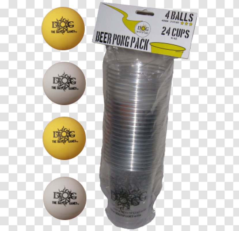 Beer Pong Video Game Cylinder Transparent PNG