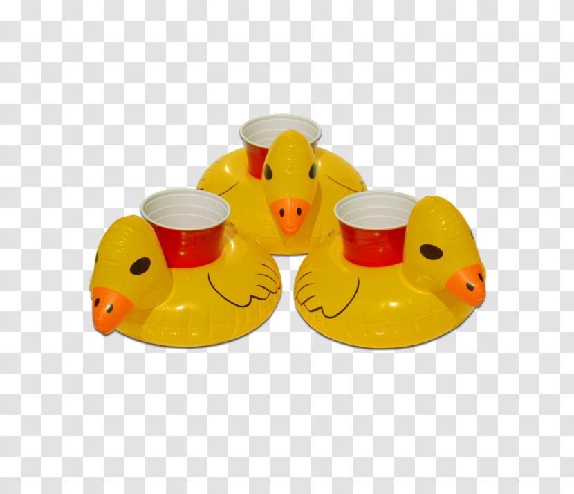 Duck Drink Cup Holder Inflatable Beer - Material Transparent PNG