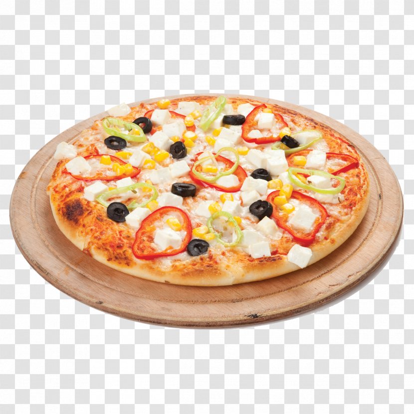 California-style Pizza Sicilian Cheese - Tr Transparent PNG