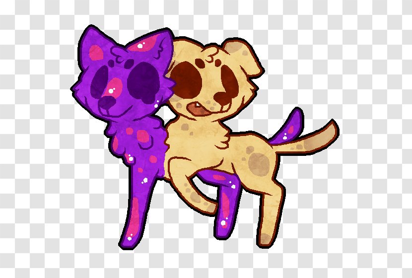 Cat Puppy Dog Horse Paw - Cartoon Transparent PNG
