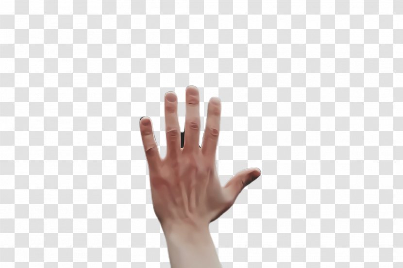 Finger Hand Gesture Arm Thumb - Glove Beige Transparent PNG