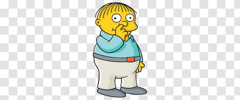 Ralph Wiggum The Simpsons: Tapped Out Chief Grampa Simpson Lisa - Fiction - Picking Nose Cliparts Transparent PNG