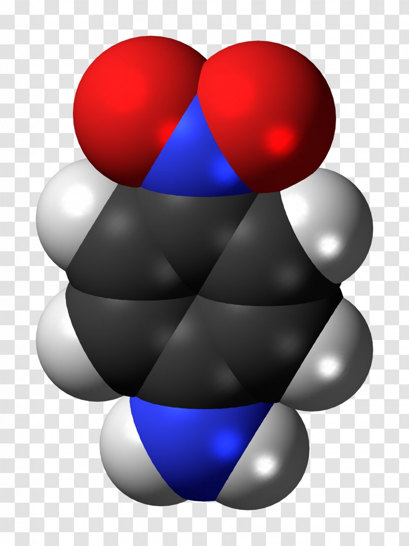 Chemistry Space-filling Model Ball-and-stick Urea Nitrate Anthracene - Frame - Chemical Atom Transparent PNG